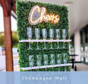 champagne wall